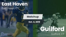 Matchup: East Haven High vs. Guilford  2019