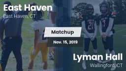 Matchup: East Haven High vs. Lyman Hall  2019
