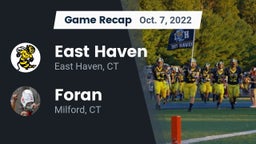 Recap: East Haven  vs. Foran  2022