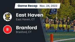 Recap: East Haven  vs. Branford  2022