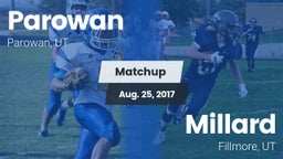 Matchup: Parowan  vs. Millard  2017