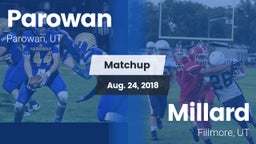Matchup: Parowan  vs. Millard  2018