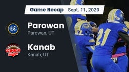 Recap: Parowan  vs. Kanab  2020