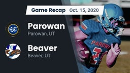 Recap: Parowan  vs. Beaver  2020