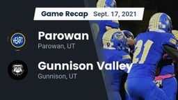 Recap: Parowan  vs. Gunnison Valley  2021