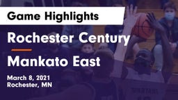 Rochester Century  vs Mankato East  Game Highlights - March 8, 2021