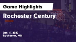 Rochester Century  Game Highlights - Jan. 6, 2022