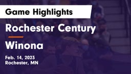 Rochester Century  vs Winona  Game Highlights - Feb. 14, 2023