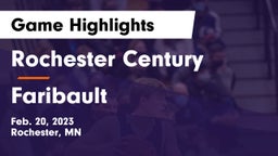 Rochester Century  vs Faribault  Game Highlights - Feb. 20, 2023