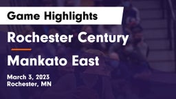 Rochester Century  vs Mankato East  Game Highlights - March 3, 2023