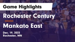Rochester Century  vs Mankato East  Game Highlights - Dec. 19, 2023