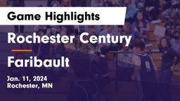 Rochester Century  vs Faribault  Game Highlights - Jan. 11, 2024