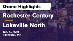 Rochester Century  vs Lakeville North  Game Highlights - Jan. 16, 2024