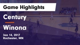 Century  vs Winona  Game Highlights - Jan 14, 2017