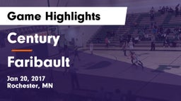 Century  vs Faribault  Game Highlights - Jan 20, 2017