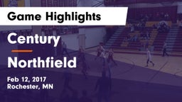 Century  vs Northfield  Game Highlights - Feb 12, 2017