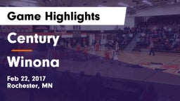 Century  vs Winona  Game Highlights - Feb 22, 2017
