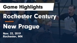 Rochester Century  vs New Prague  Game Highlights - Nov. 22, 2019
