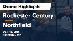 Rochester Century  vs Northfield  Game Highlights - Dec. 13, 2019