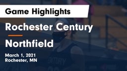 Rochester Century  vs Northfield  Game Highlights - March 1, 2021