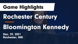 Rochester Century  vs Bloomington Kennedy  Game Highlights - Dec. 29, 2021