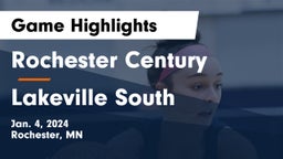 Rochester Century  vs Lakeville South  Game Highlights - Jan. 4, 2024