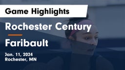 Rochester Century  vs Faribault  Game Highlights - Jan. 11, 2024