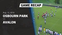 Recap: Osbourn Park  vs. Avalon  2016