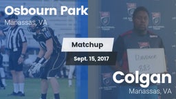 Matchup: Osbourn Park High vs. Colgan  2017