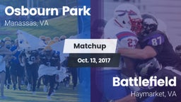 Matchup: Osbourn Park High vs. Battlefield  2017