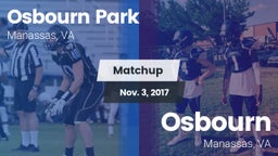 Matchup: Osbourn Park High vs. Osbourn  2017