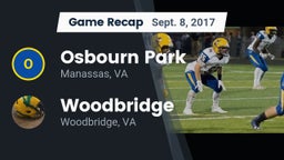 Recap: Osbourn Park  vs. Woodbridge  2017