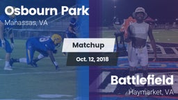 Matchup: Osbourn Park High vs. Battlefield  2018