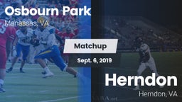 Matchup: Osbourn Park High vs. Herndon  2019