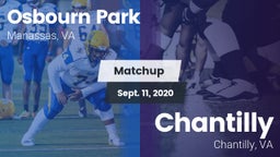 Matchup: Osbourn Park High vs. Chantilly  2020