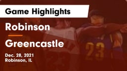 Robinson  vs Greencastle  Game Highlights - Dec. 28, 2021