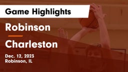 Robinson  vs Charleston  Game Highlights - Dec. 12, 2023