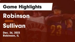 Robinson  vs Sullivan  Game Highlights - Dec. 26, 2023