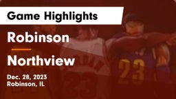 Robinson  vs Northview  Game Highlights - Dec. 28, 2023