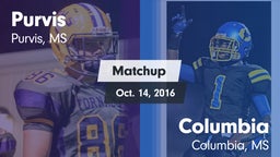 Matchup: Purvis  vs. Columbia  2016