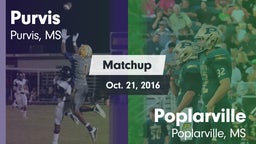 Matchup: Purvis  vs. Poplarville  2016
