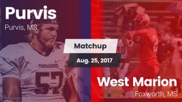 Matchup: Purvis  vs. West Marion  2017