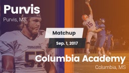 Matchup: Purvis  vs. Columbia Academy  2017