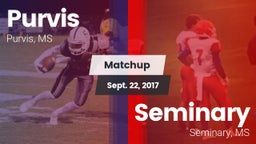 Matchup: Purvis  vs. Seminary  2017
