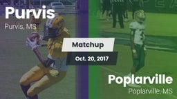 Matchup: Purvis  vs. Poplarville  2017