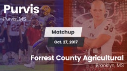 Matchup: Purvis  vs. Forrest County Agricultural  2017