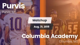 Matchup: Purvis  vs. Columbia Academy  2018