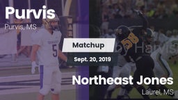 Matchup: Purvis  vs. Northeast Jones  2019