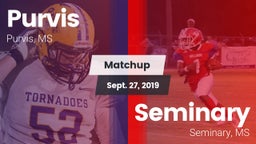Matchup: Purvis  vs. Seminary  2019