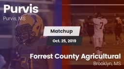 Matchup: Purvis  vs. Forrest County Agricultural  2019